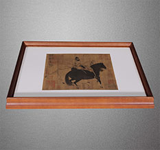 阳江市书画装裱配框服务案例